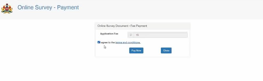 Payment for Mojini Survey document